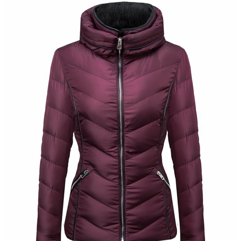 NEW💥 Insulated high collar puffer ~Gorgeous color